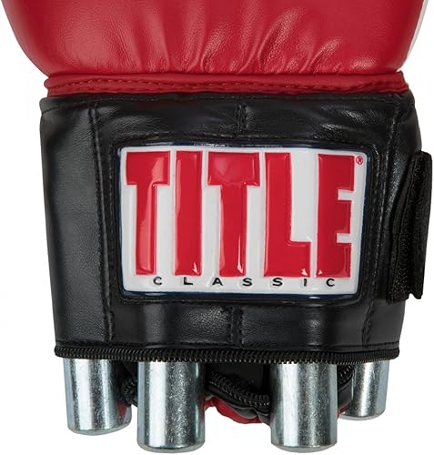 Miniatura 3 de TITLE Boxing Guantes clásicos con peso de potencia, para boxeo, artes marciales mixtas, guantes de kickboxing para hombre para velocidad de mano y