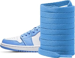 UamGlsob Shoe Laces for Air Jordan 1, 2, 3, 4, 5, 6, 7, 8 Sneakers | 5/16"(8mm) Flat Athletic Shoe Strings, Replacement Shoelaces for AJ Basketball Sneakers