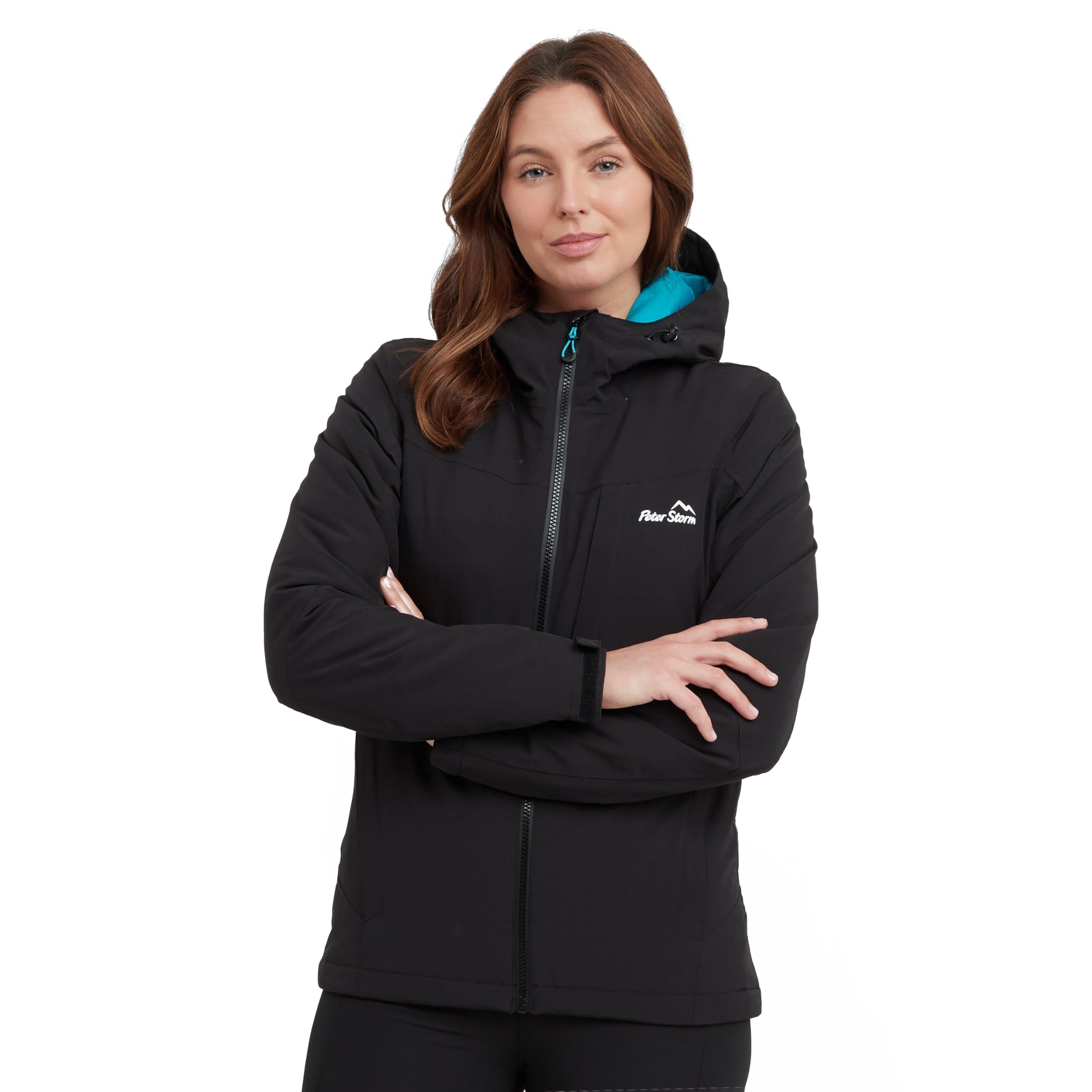 Peter Storm Women's Black Malham Insulated Jacket Size 18