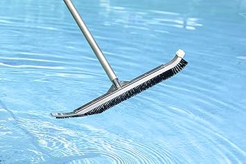 Poolmaster 20191 24" Aluminum-Back Brush - Commercial Collection