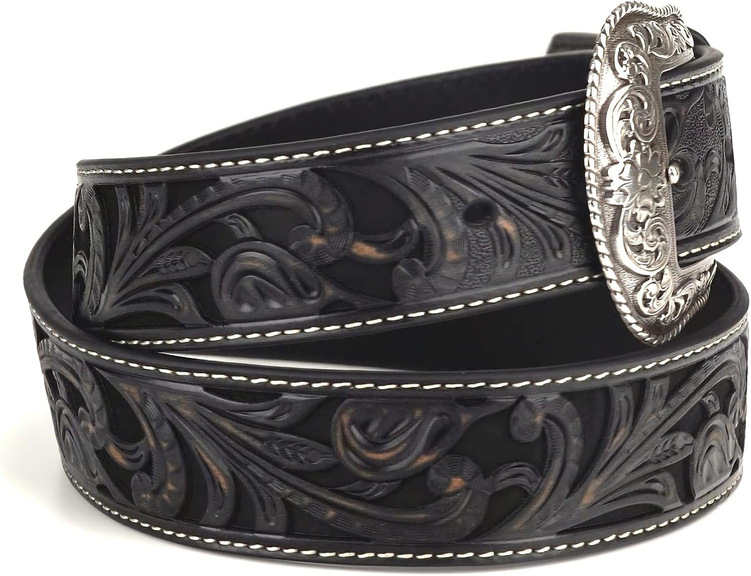 ARIAT Women's Diamond Inlay Center Pattern Belt