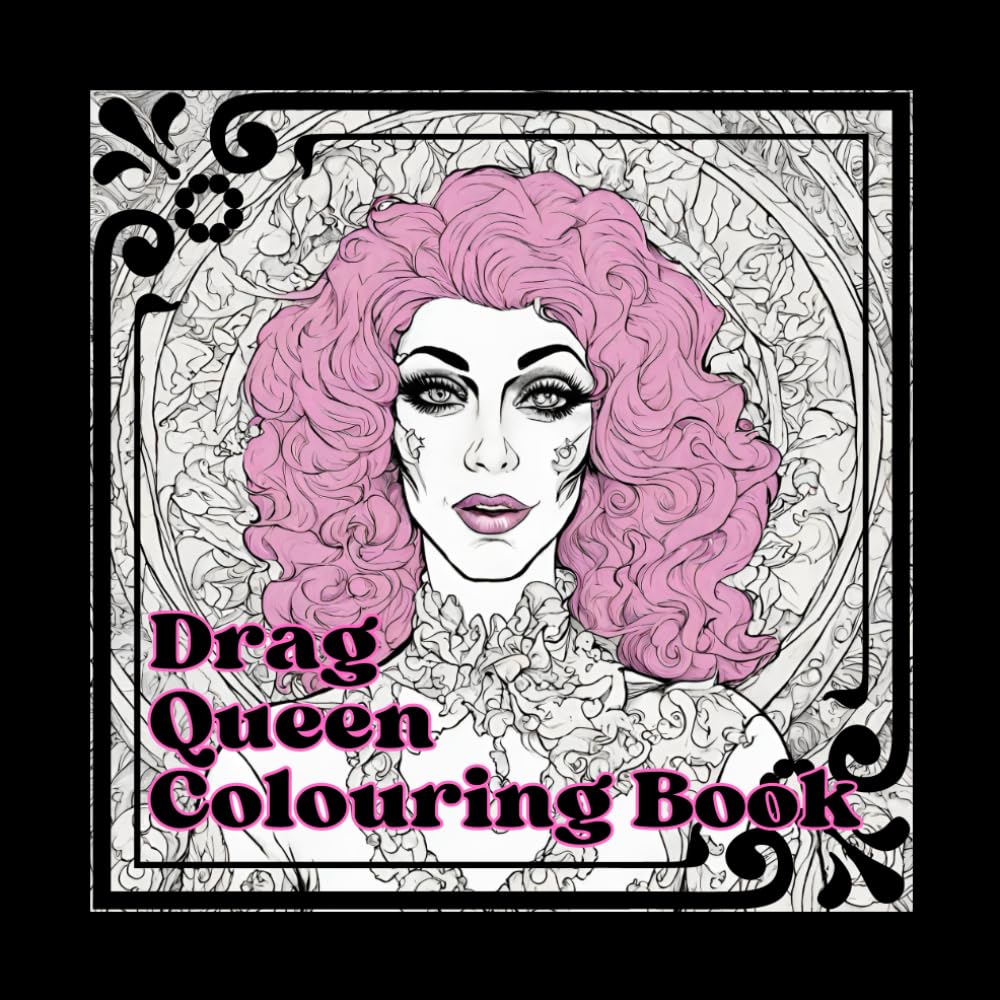 Drag Queen Colouring Book