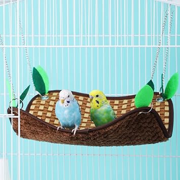 Hammock Snuggle Hanging Swing Bed Winter Warm House Small Animal Hideaway for Sugar Chinchilla Snuggle