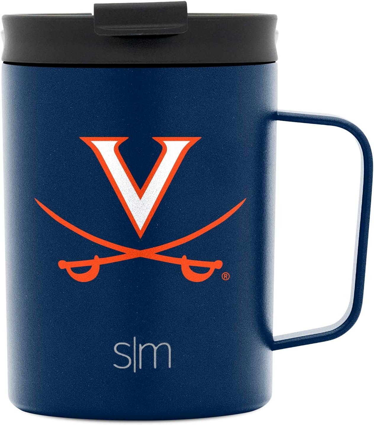 Simple Modern Officially Licensed Collegiate University Coffee Mug with Leakproof Lid Insulated Stainless Steel Travel Mug | Scout, Classic Collection | 12oz