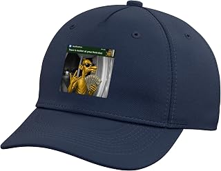 There is Motion At Your Front Door Funny Neegy Meme Adjustable Baseball Hat