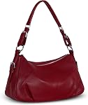 HESHE Leather Purses for Women Shoulder Bag Designer Handbags Soft Hobo Purse Crossbody Bags Ladies Work Bag