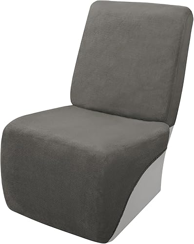 Miniatura 73 de Arfntevss Fundas de sofá seccional reclinable de terciopelo, funda de sofá seccional de esquina para sofá reclinable, funda elástica de forma L,