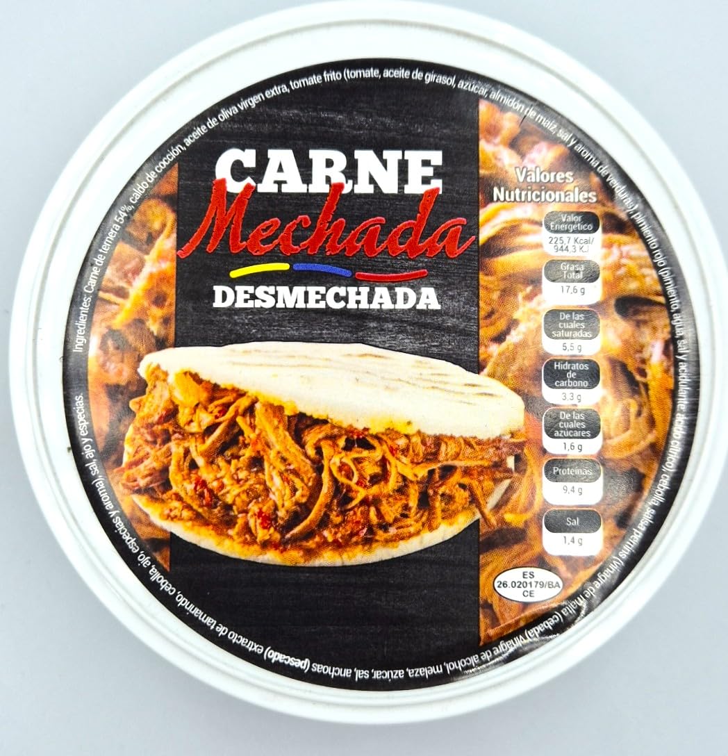 DESMECHADA. Carne Mechada. Lata 250 g