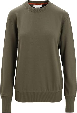 Icebreaker Merino womens Central Long Sleeve Casual Wool Lounge Sweatshirt