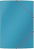 Leitz Cozy Soft Touch Tire Lock File, A4, Blue