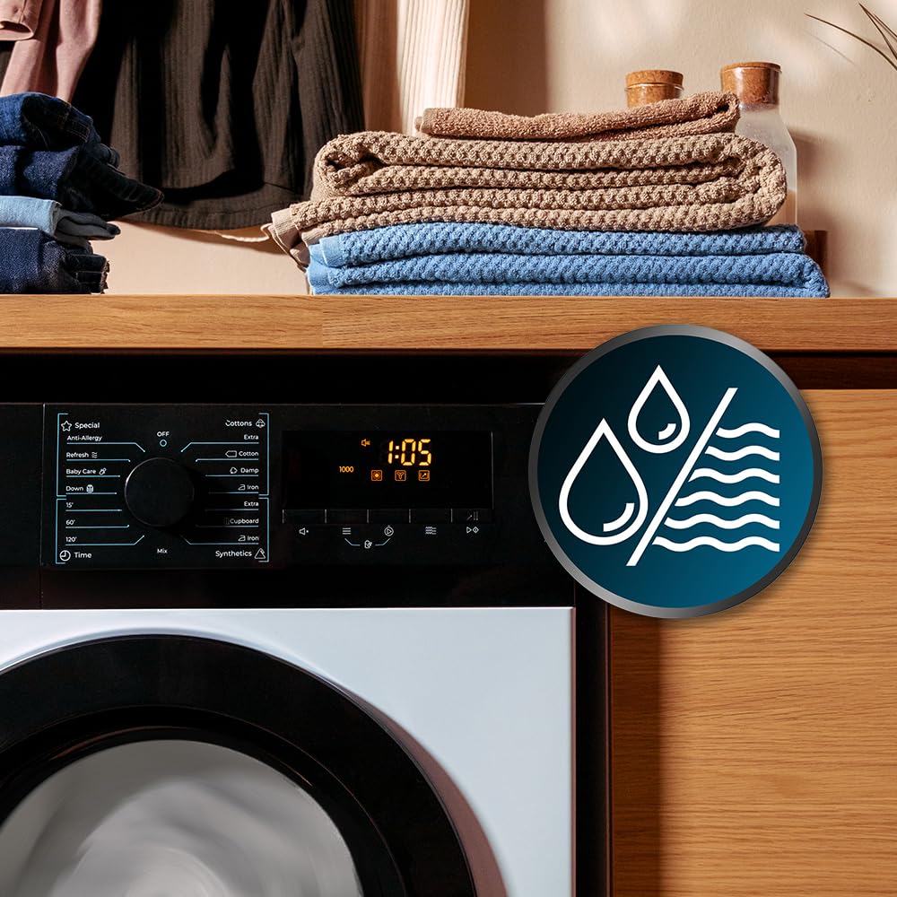 Cecotec Secadora de la Ropa de Condensación 8 kg Bolero DressCode Dry 8200C B. 15 Programas, Secado automático, KidLock, Planchado Fácil, Delay Start, Antiarrugas, Giro Bidireccional, Luz interior