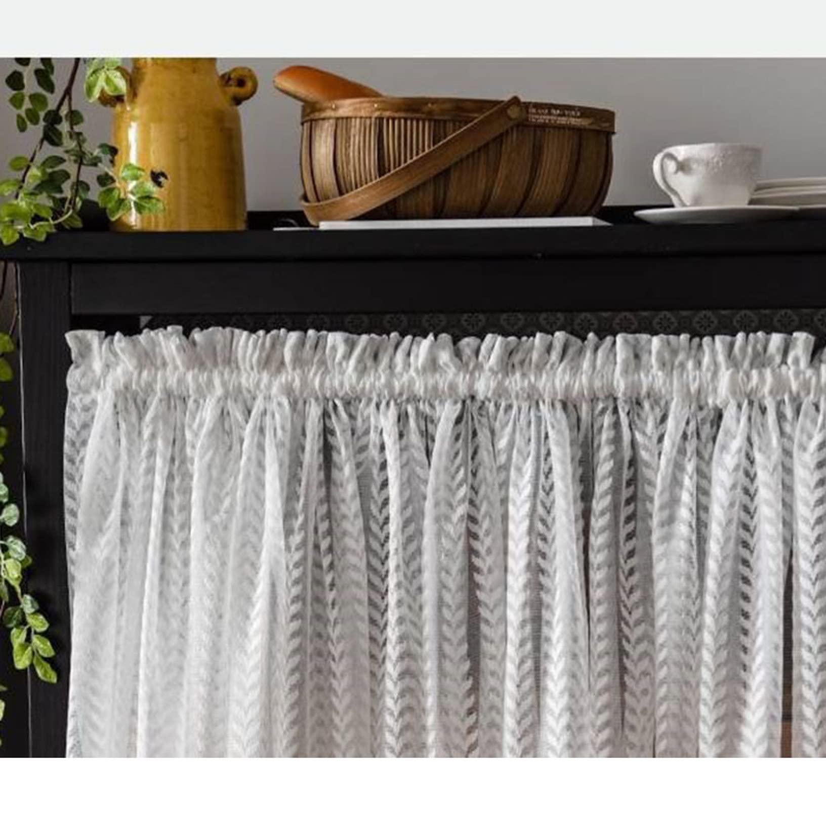 Amazon｜CFGZC 2.7*0.6m (Z8RO)カーテン カフェカーテン 遮光カーテン