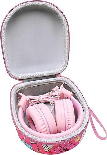 Vista 10 de Funda de auriculares para niños compatible con Elecder i37 / Noot K11 / iClever BTH12 / HS19 / BTH26 / JoySpark-T5 / Candy Bila BH03 / negro