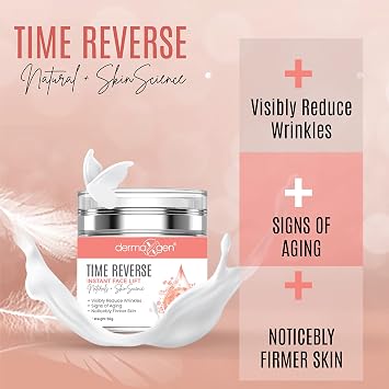Time Reverse Instant Face Lift For Neck, Chest & Loose Sagging Skin/Reduce Sun Spots, Facial Aged Wrinkles, Anti-aging Cream(organic)