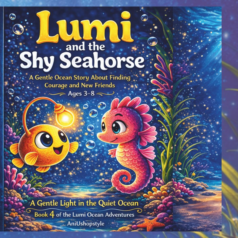 Lumi and the Shy Seahorse: A Gentle Ocean Story About Finding Courage and New Friends Ages 3-8 (Lumi Ocean Adventures)