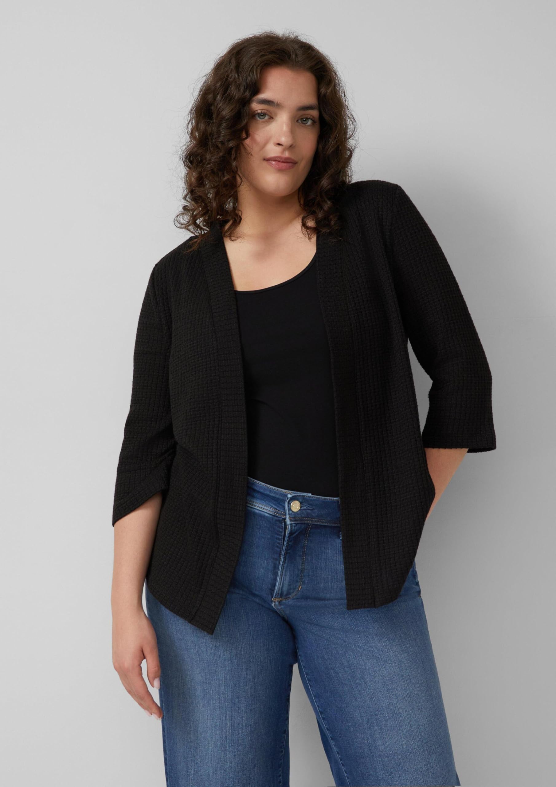 s.Oliver Damen 2181569 Jacke 3/4 Arm (1er Pack)