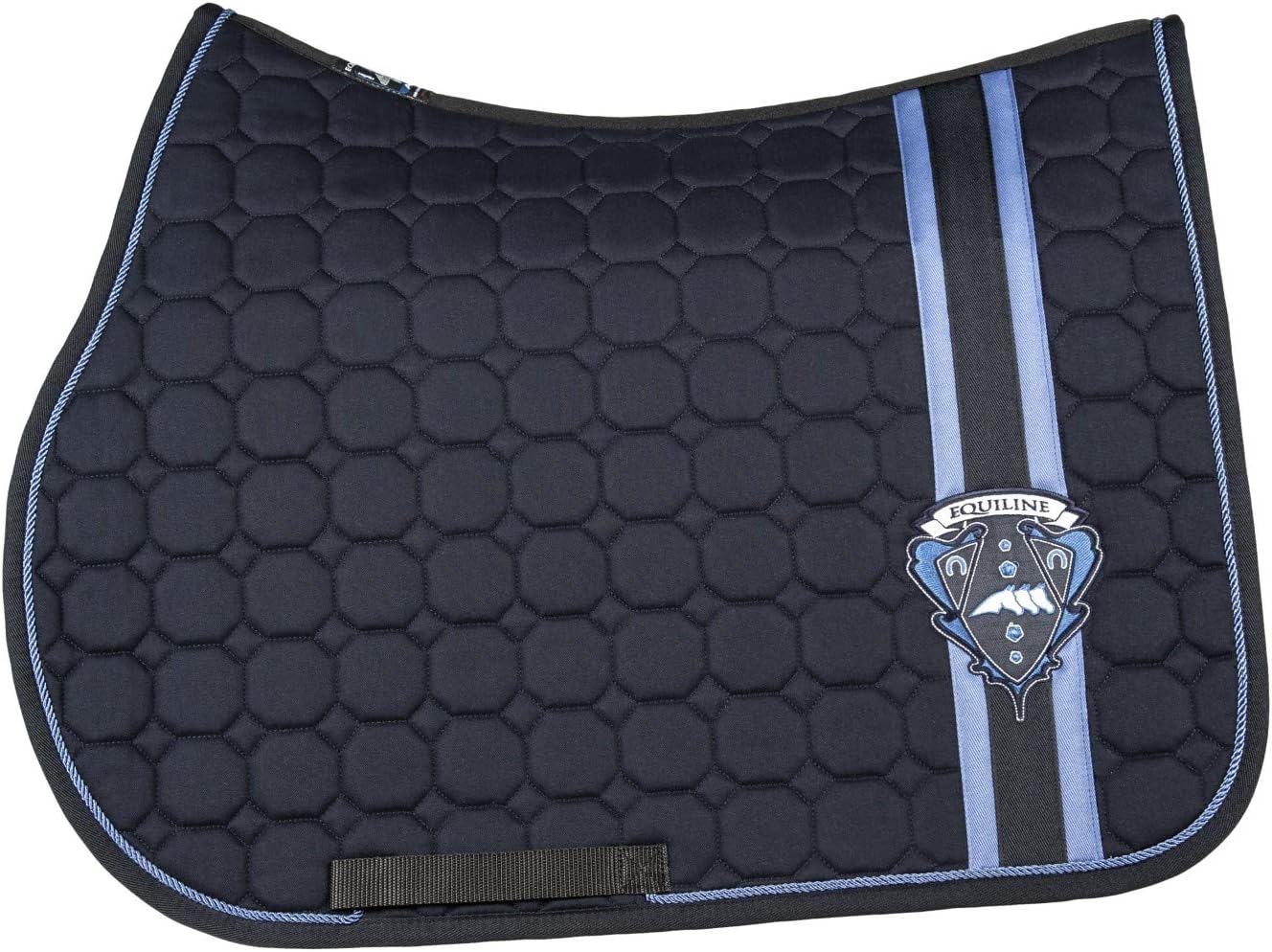 Equiline HOLLY HORSE OCTAGONE SADDLE CLOTH ALUMINIUM S/S 18