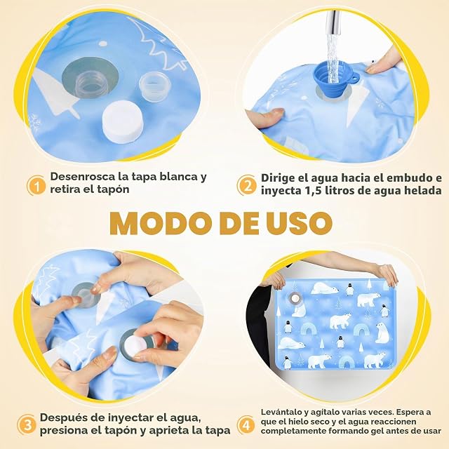 Foto 6 de 7 de ITJMRJP Manta Fria para Perros Pequeños 2 Manta Refrescante para Perros y Gatos 40x50cm Alfombra Refrescante…