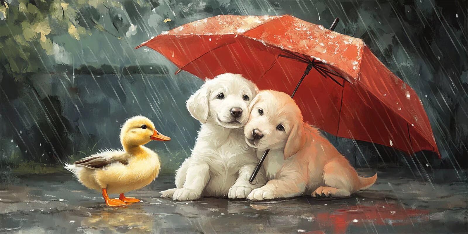 Grande Dipingere con i Numeri 60x120cm Dipingere con i Numeri Adulti Animale Paint by Numbers Hobby Creativi Adulti e Principianti fai da te Kit Completo Craftoria,Decorazioni Casa Regalo Cane-y1224