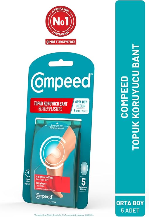 Compeed Topuk Koruyucu Bant Orta Boy 5Lı