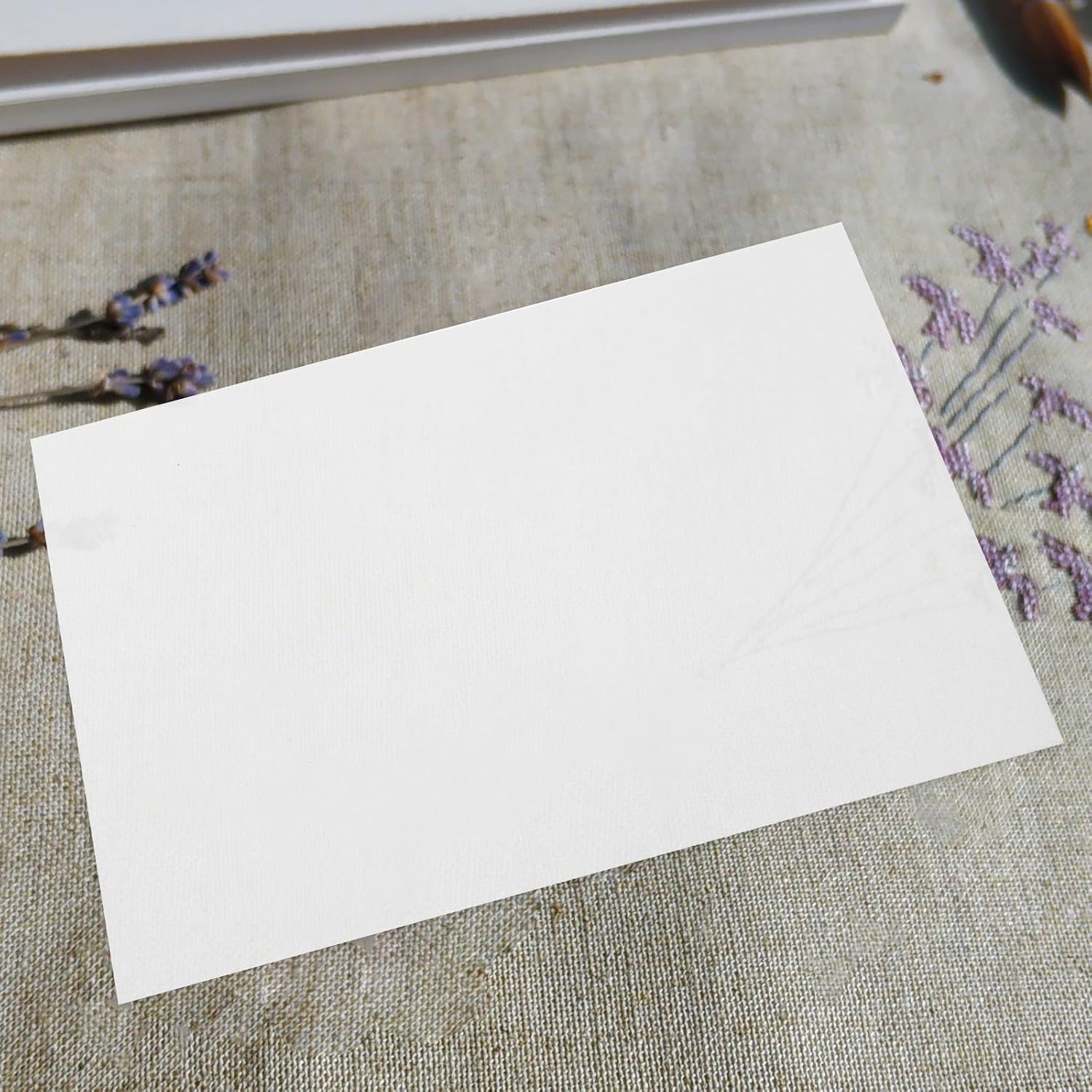 6pcs Embroidery Stabilizer Sheet Water Soluble for Logo