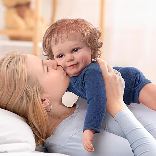 Miniatura 5 de BABESIDE Muñecas realistas de bebé recién nacido, muñecas de bebé realistas suaves de 20 pulgadas, muñecas de bebé recién nacidas posables, muñecas