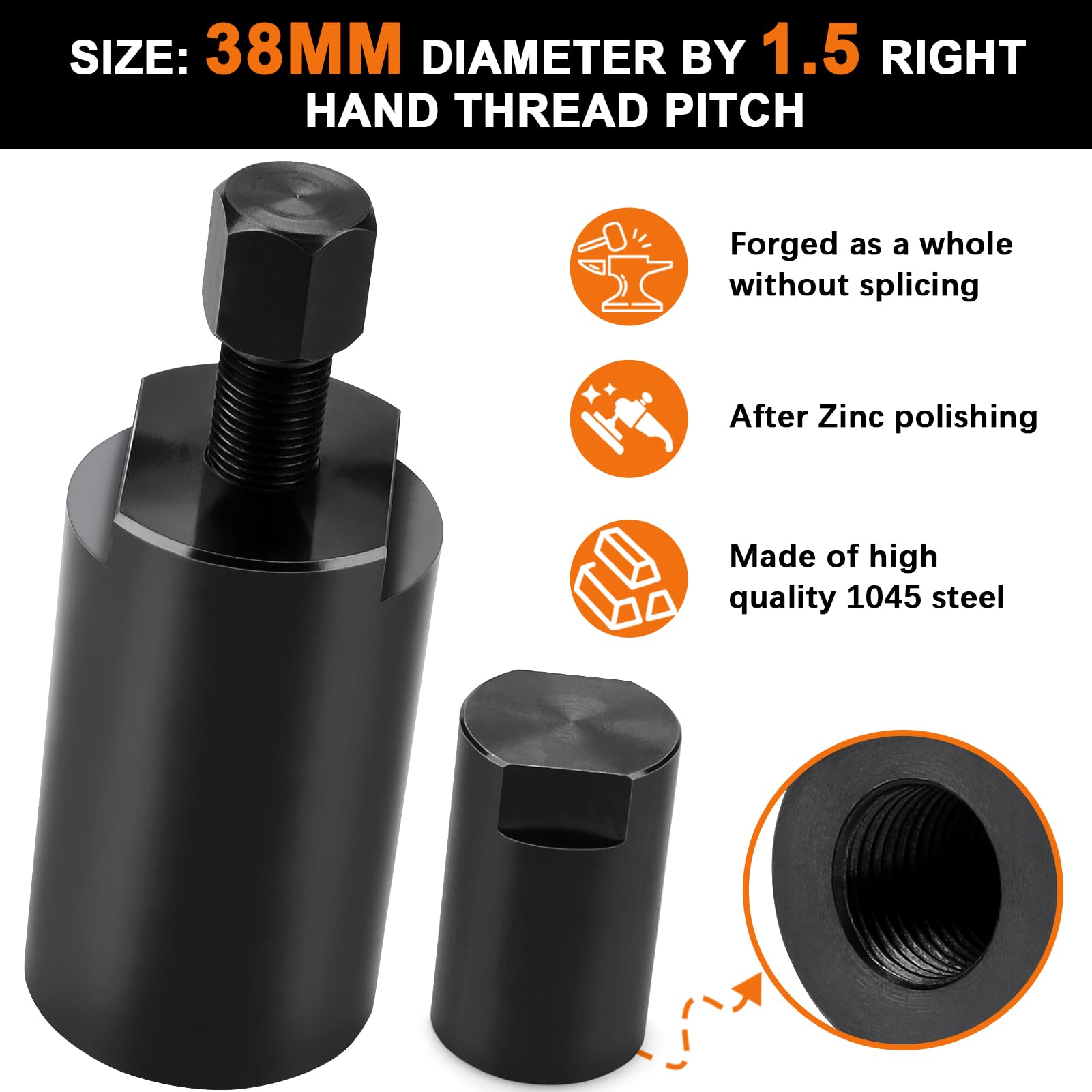 Lonsda 38mm Flywheel Rotor Puller M38x1.5 Motorcycle Tool Lonsda