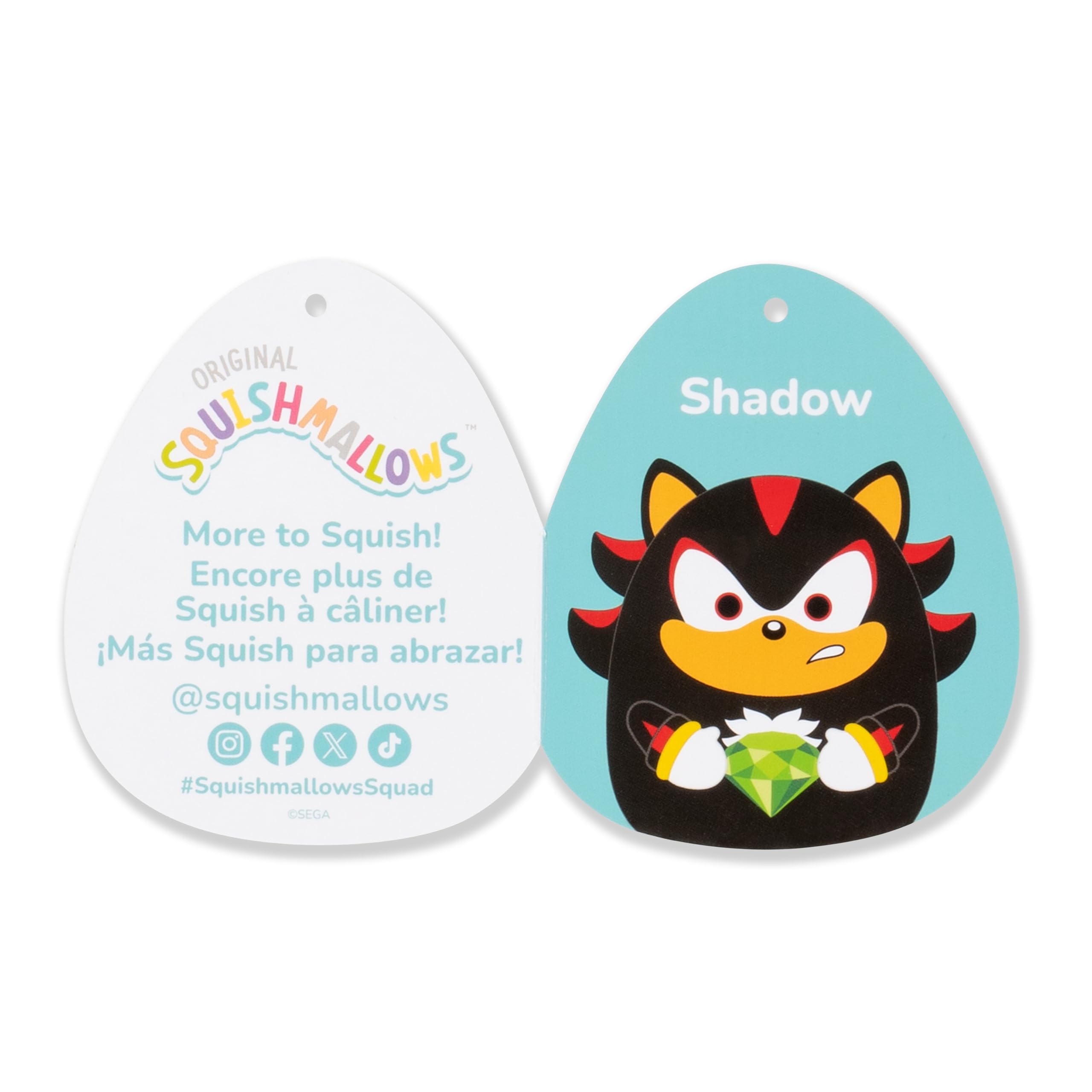 Amazon.co.jp: Squishmallowsオリジナル14インチ「ソニック・ザ