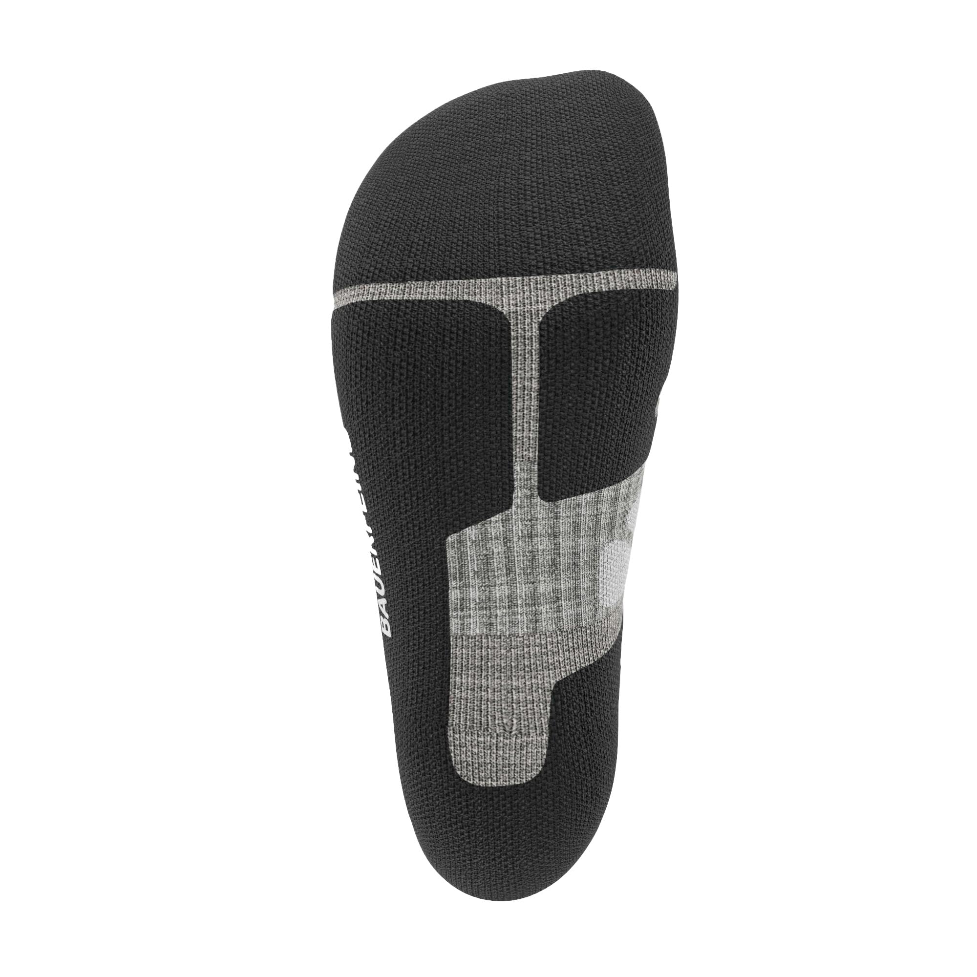 BAUERFEIND Calzini da trekking Outdoor Performance Mid Cut Socks, per attività all'aria aperta, come trekking, hiking, 1 paio di calzini sportivi in lana (merino), grigio pietra, 39-42