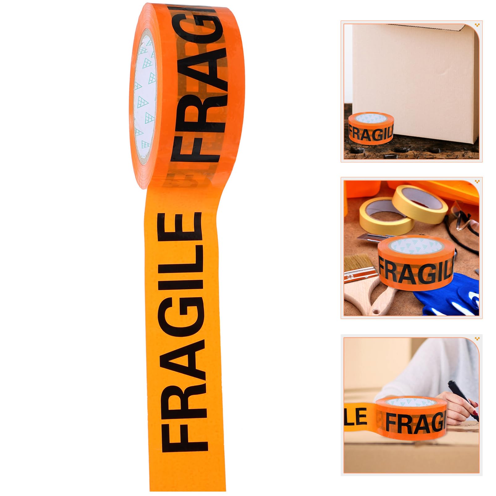 MAGICLULU 1 Rolle Fragile Tape Robustes Warnklebeband für und Versand Sorgt für Beim Transport von Zerbrechlichen Gegenständen