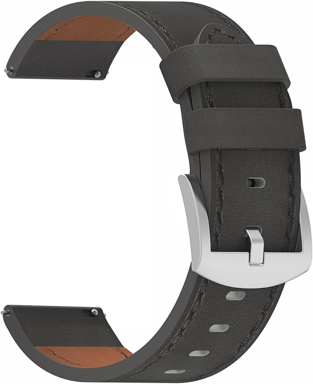 for Samsung Gear S3 Watch Bands Slate Large,Austrake Replacement Leather Strap with Stainless Steel Buckle for Samsung Gear S3 Classic/Frontier Smartwatch Band