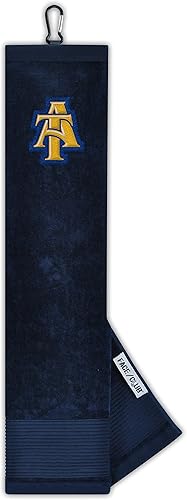 Miniatura 34 de Team Effort NCAA - Toalla bordada de tres pliegues unisex para adultos