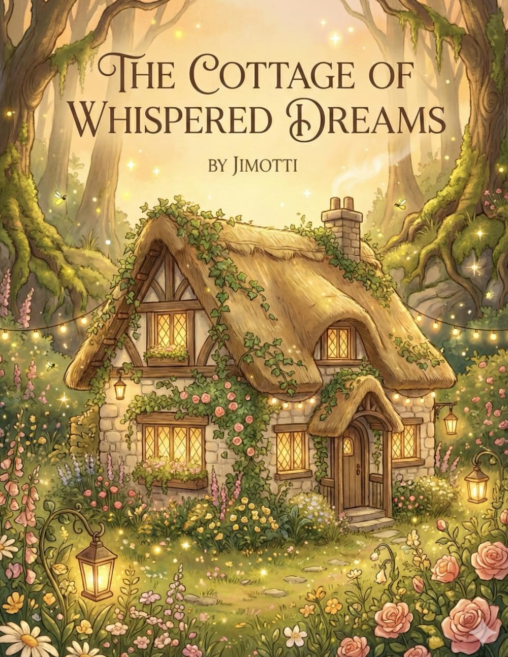 Cozy Cottagecore Coloring Book: Whimsical Homes, Gentle Nature & Relaxing Scenes for Adults