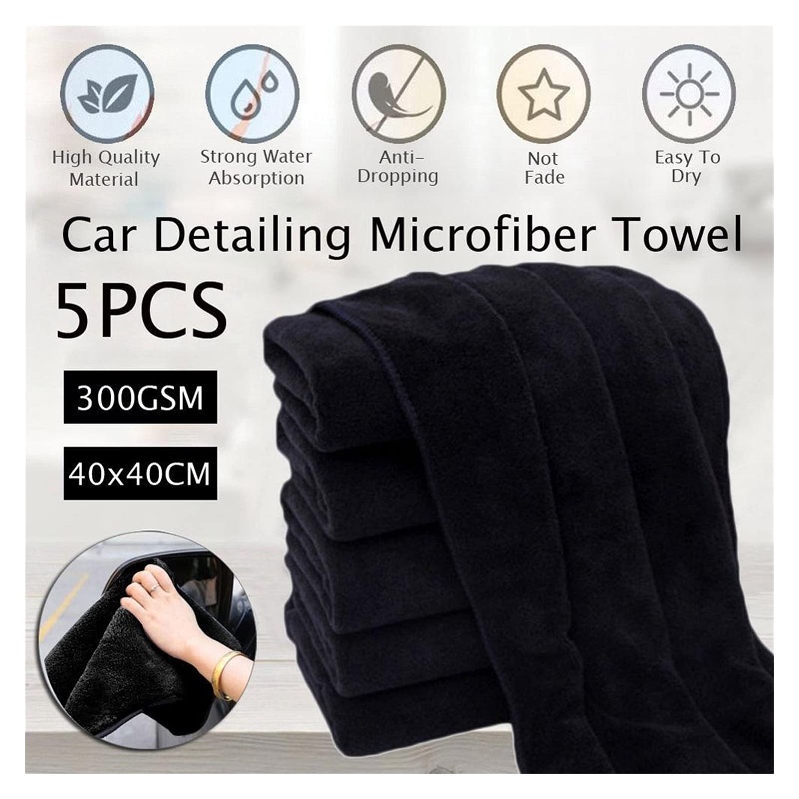 Dustmop 5x Spolverino Per Vernice Auto Effetto Mobile Ecc - Foto 9