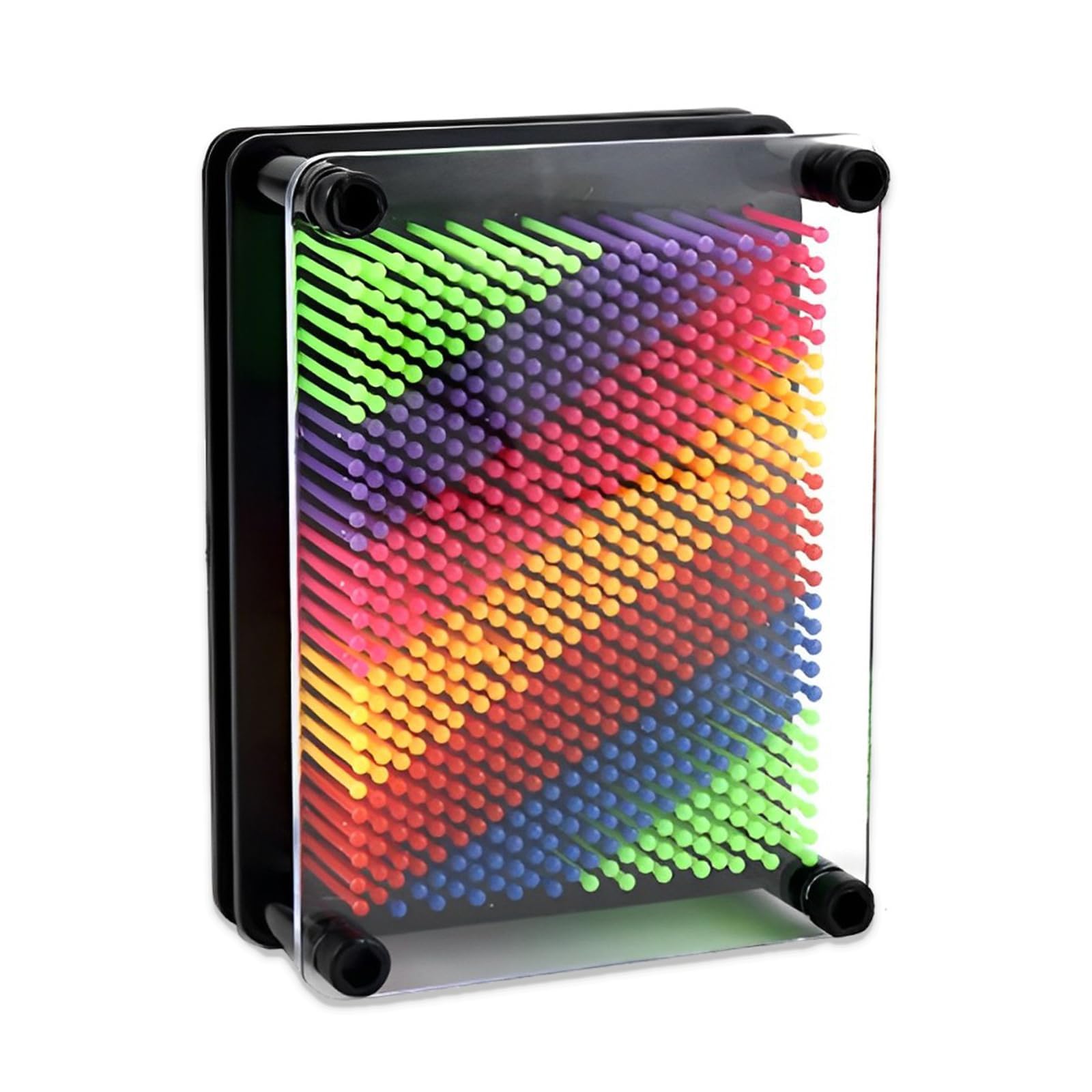 3D Pin Art Board: Create Amazing Sculptures with 500 Colorful Pins! Hands-On STEM Learning & Stress Relief Toy for Kids & Adults. Fun Home Office Desk Decoration & Great Gift Idea.