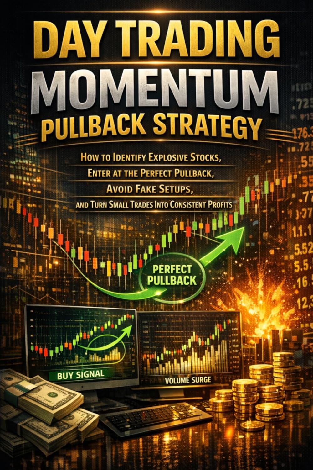 Day Trading Momentum Pullback Strategy: How to Identify Explosive Stocks, Enter at the Perfect Pullback, Avoid Fake Setups, and Turn Small Trades Into Consistent Profits