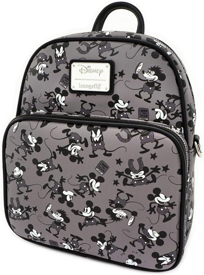 Loungefly Disney Mickey Mouse Plane Crazy Mini Backpack