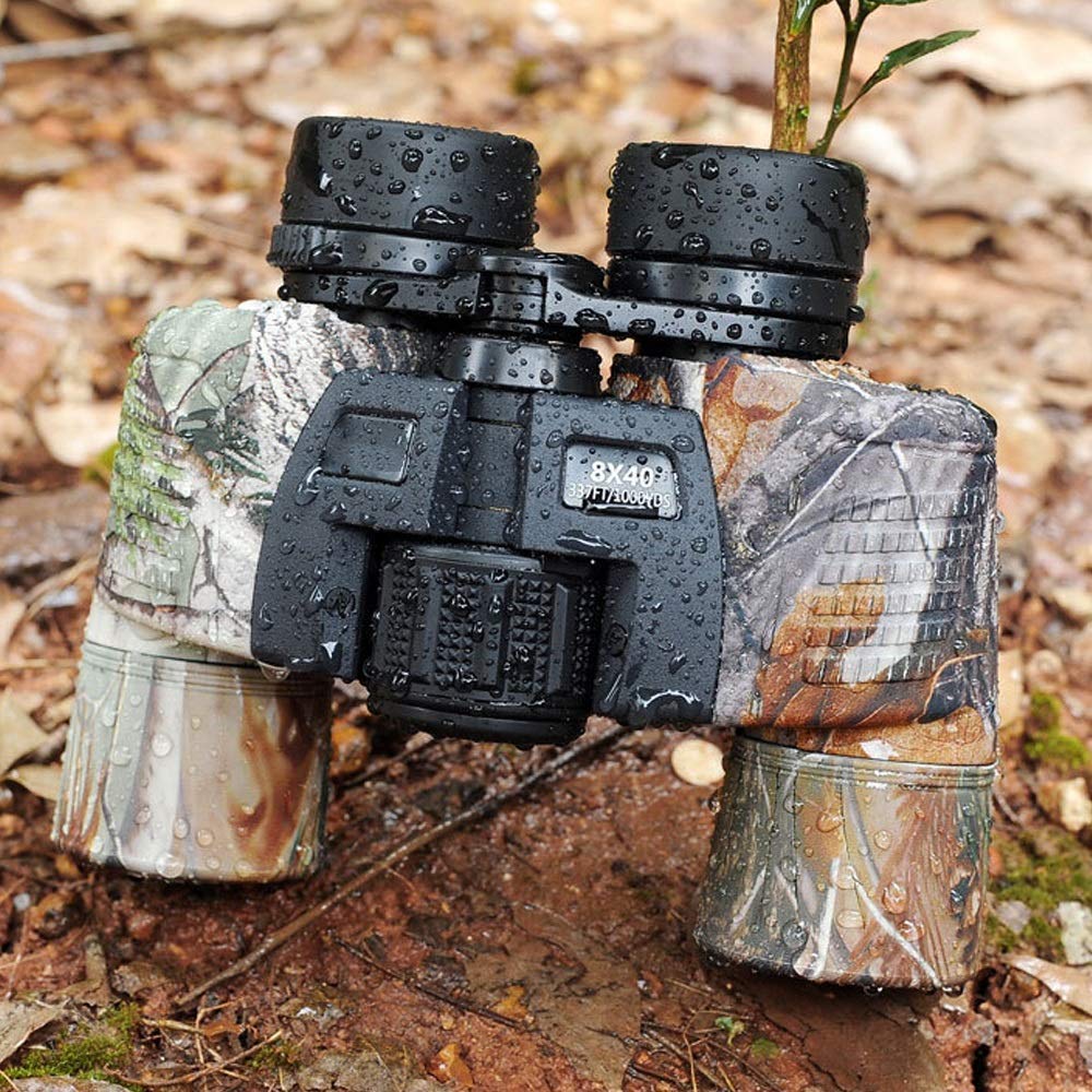 LYGXWJFC Telescopio Binocular Alta Definición HD 8 40 Camuflaje Visión Nocturna con Poca Luz Concierto para Adultos Teléfono Móvil Cámara Viajes al Aire Libre Observación de Aves Telescopio Vida