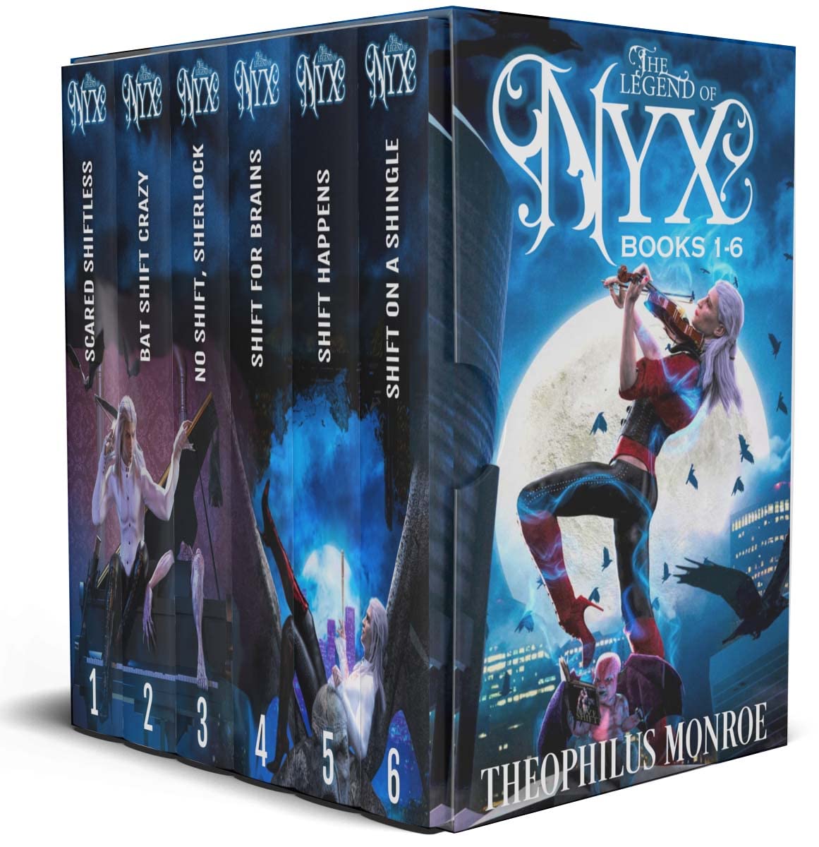 The Legend of Nyx Omnibus Collection (Books 1-6): A Vampire Hunter Fantasy (Gates of Eden/Shattered Gates Universe)