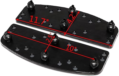 Miniatura 6 de Estribos de estribera de goma para Harley Touring Softail