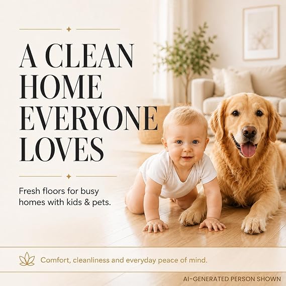 Mop Soap - Brazilian Bliss Scented Floor Cleaner, Long-Lasting Fragrance