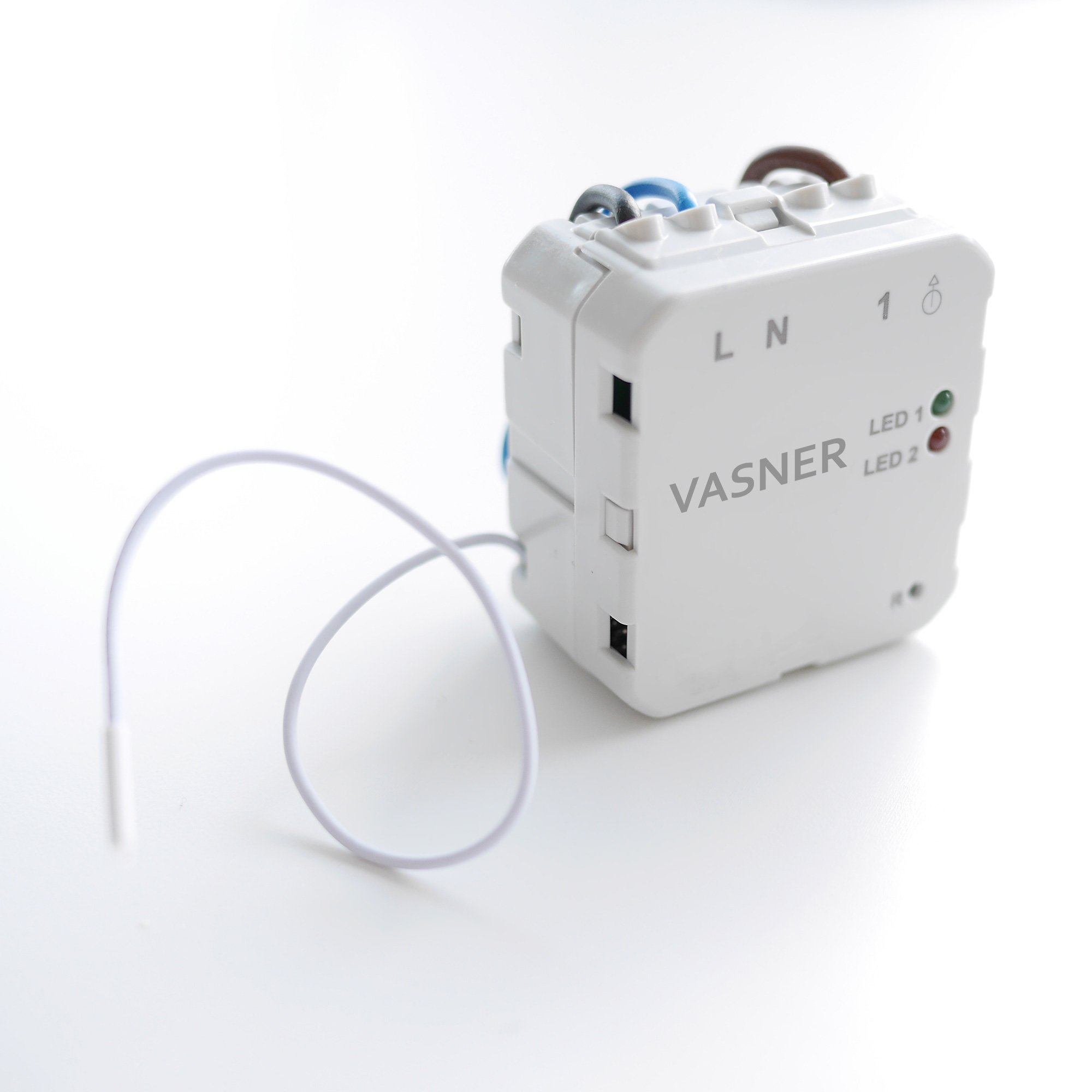 VASNER Funk Raumthermostat Set VFTB-US Unterputz für Infrarotheizung, digital, bis 9 Empfänger, programmierbar