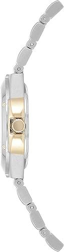 Miniatura 2 de Anne Klein Reloj pulsera de dos tonos para mujer 108655SVTT plateado Movimiento de cuarzo