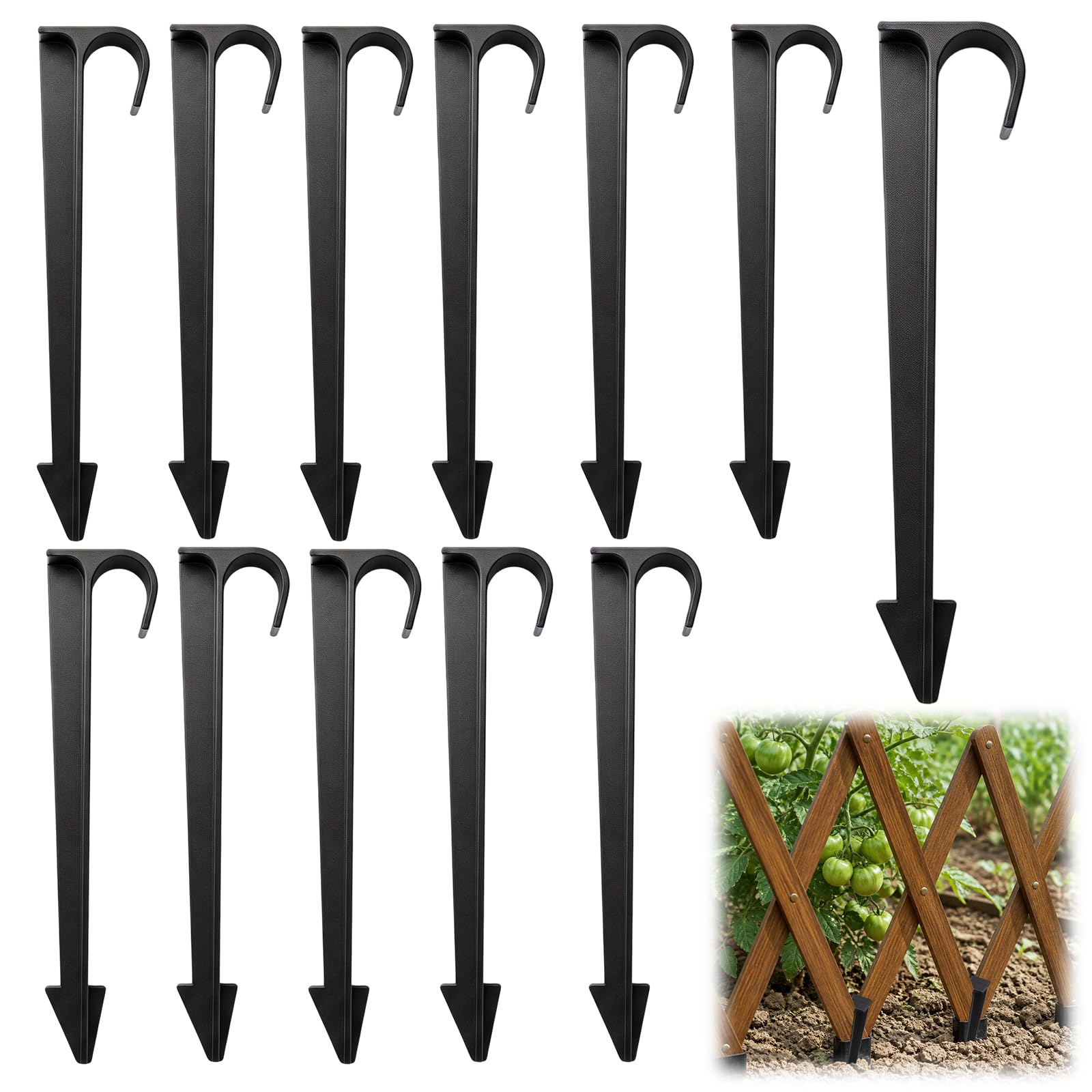 60 Ground Irrigation Securing Support Pegs,Irrigation Drip Support Stakes