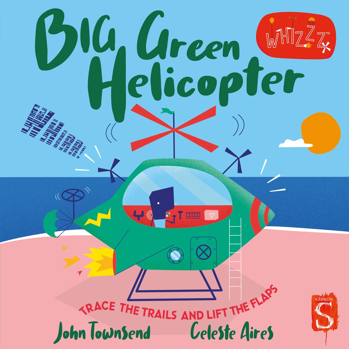 Big Green Helicopter by John Townsend (2021, Children's Board Books)