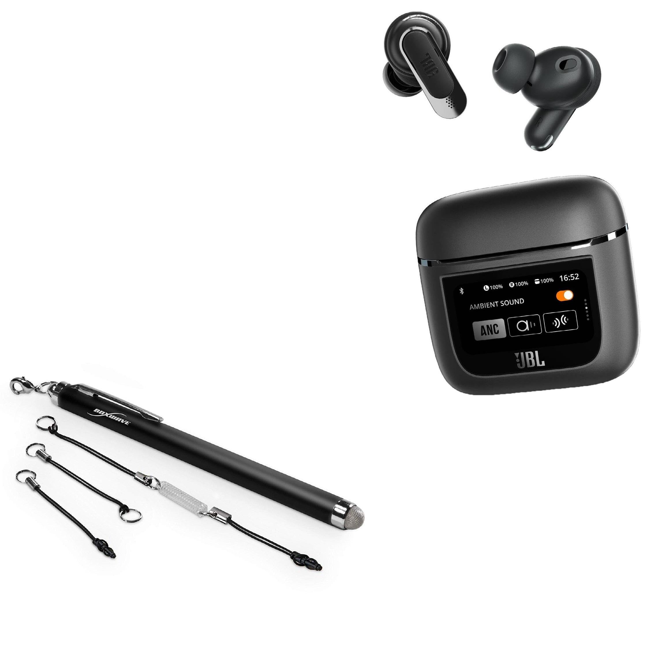 BoxWave Stylus Pen Compatible with JBL Tour Pro 2 - EverTouch Capacitive Stylus, Fiber Tip Capacitive Stylus Pen - Jet Black