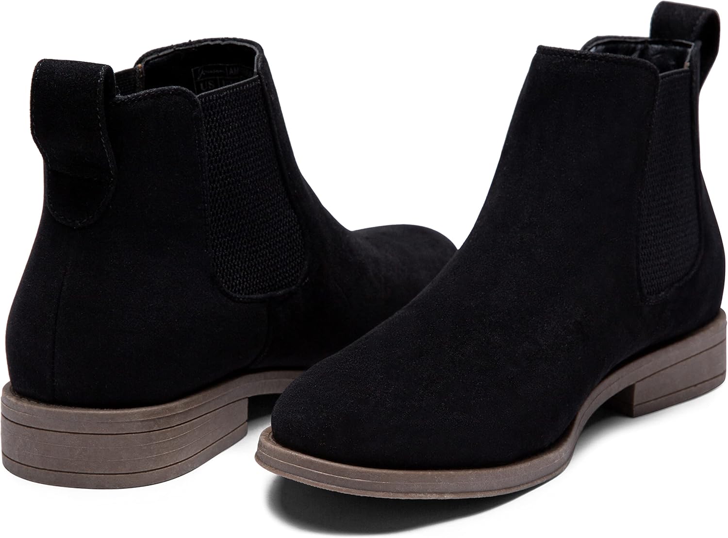 Jousen Men's Chelsea Boots Casual Suede Slip On Ankle Boots Dress Boots for Men - Image 8