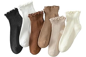 Charming Ruffle Socks for Women: Comfort and Style at Your Feet
