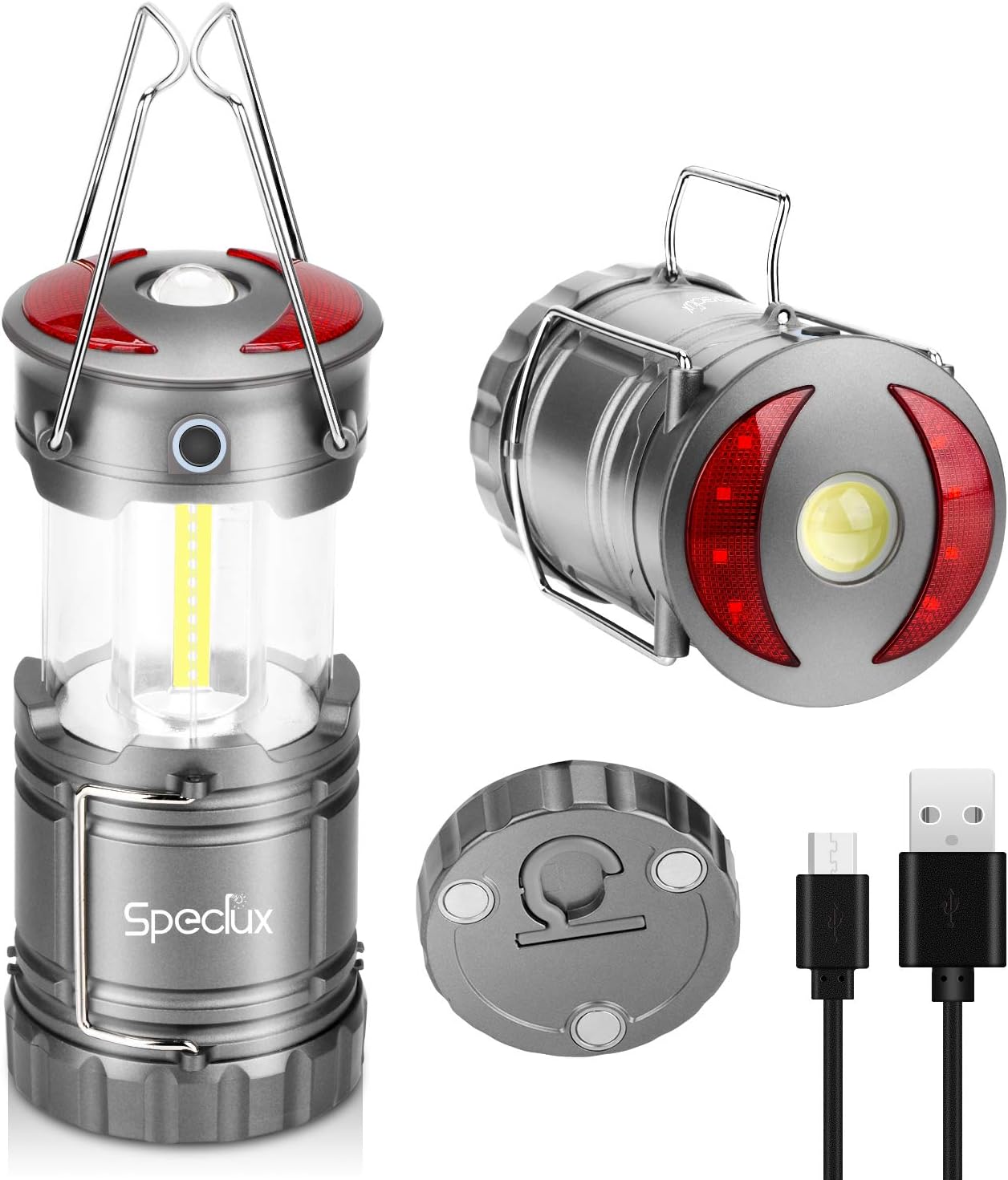 Speclux Rechargeable LED Camping lights Lantern Outdoor Waterproof
