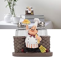 Vista 6 de BORDSTRACT Soporte para estatura, juego de salero y pimentero, decoración de botellas, caja de almacenamiento de especias para cocina